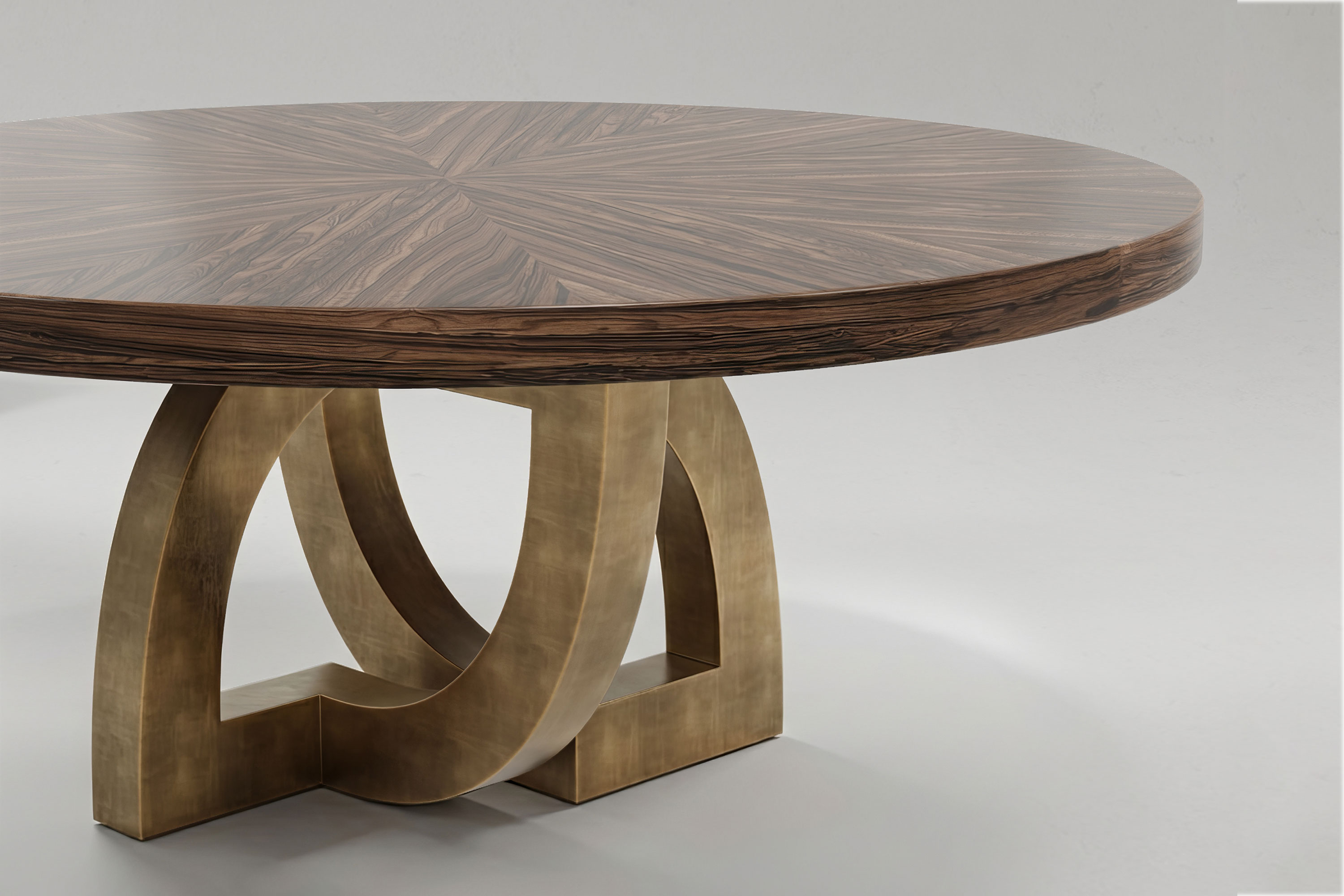 Arco Round, Patina Bronze