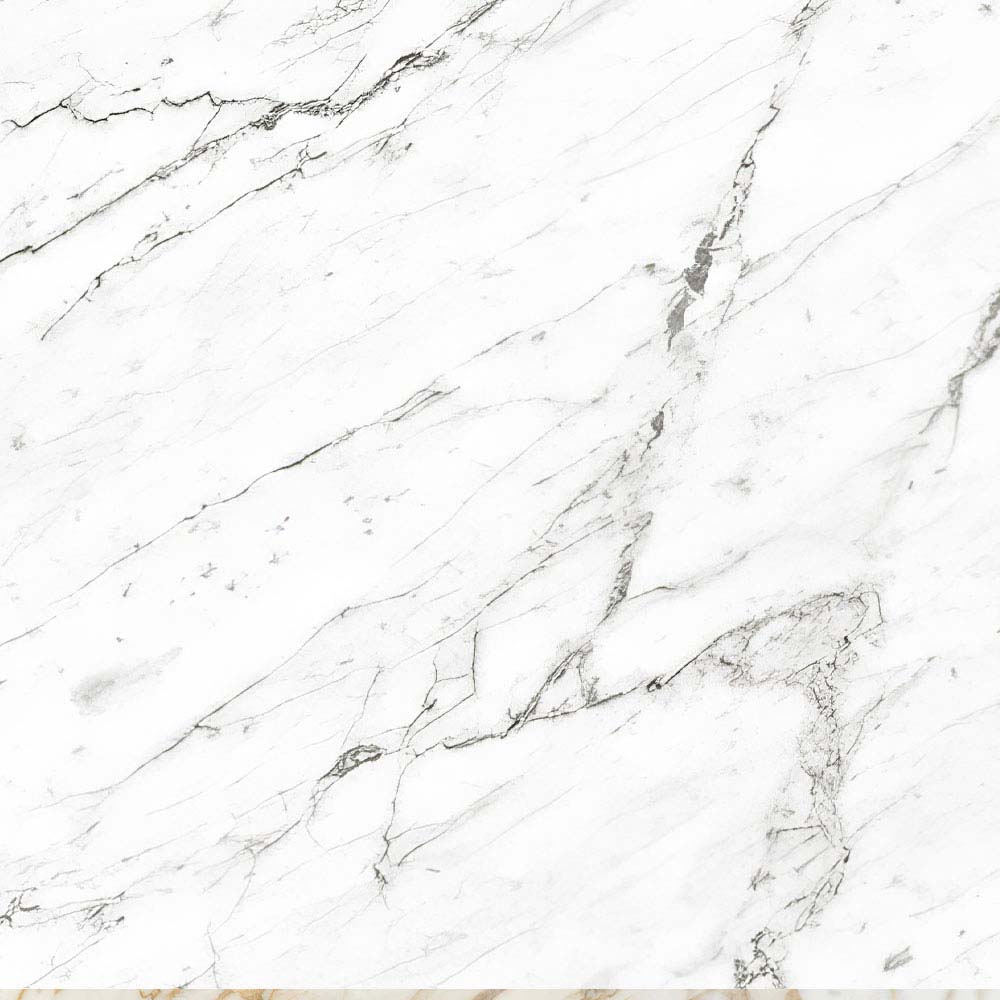 Carrara White marble is renowned for its classic white background with subtle grey veining, offering a timeless and elegant choice for furniture