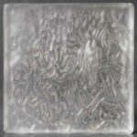 The frosted counterpart to our Aurora Clear. This finish diffuses the sophisticated swirl pattern, creating a soft, cloud-like dance of light across the glass while ensuring total privacy.