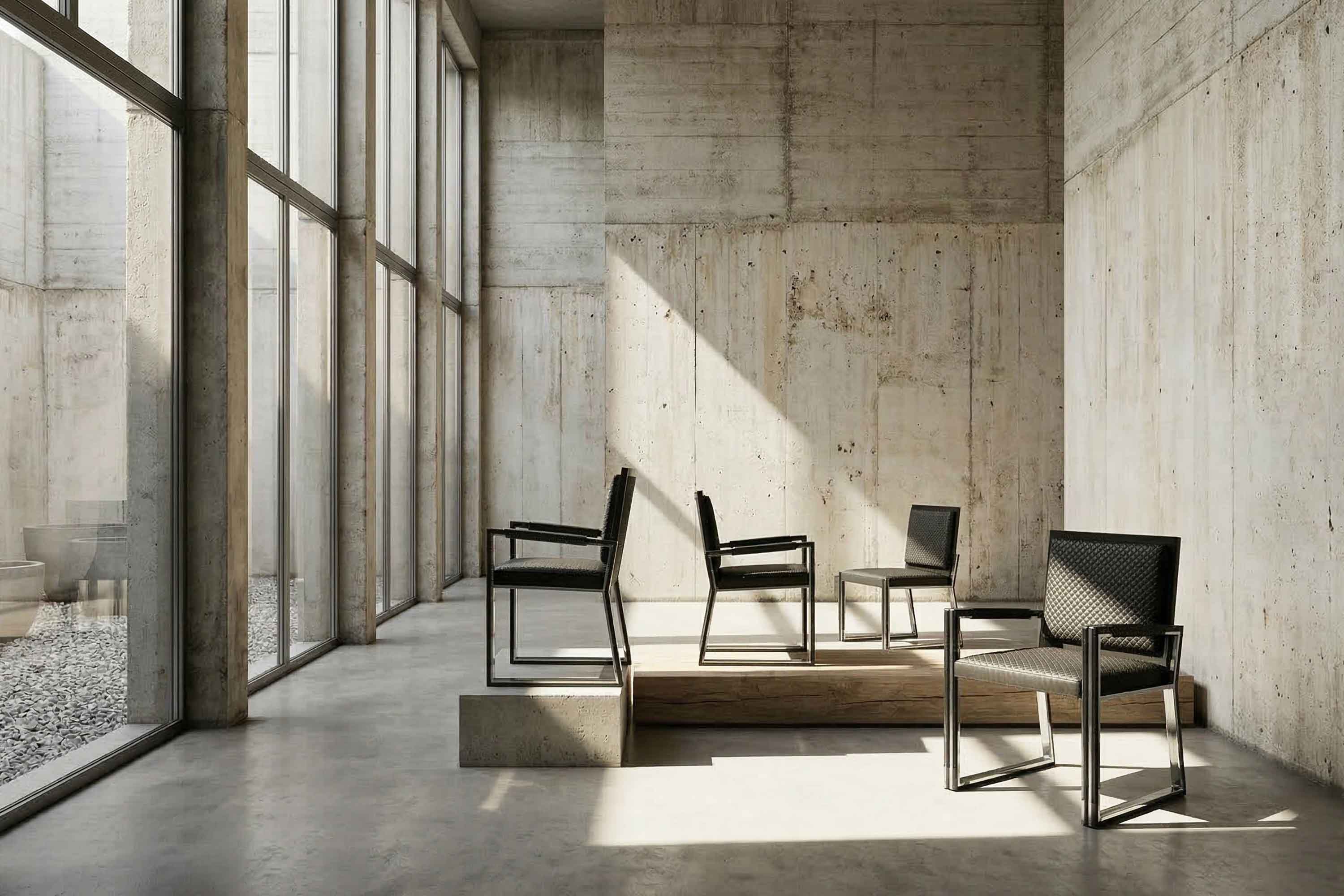 Buccina Chair, Stainless Steel