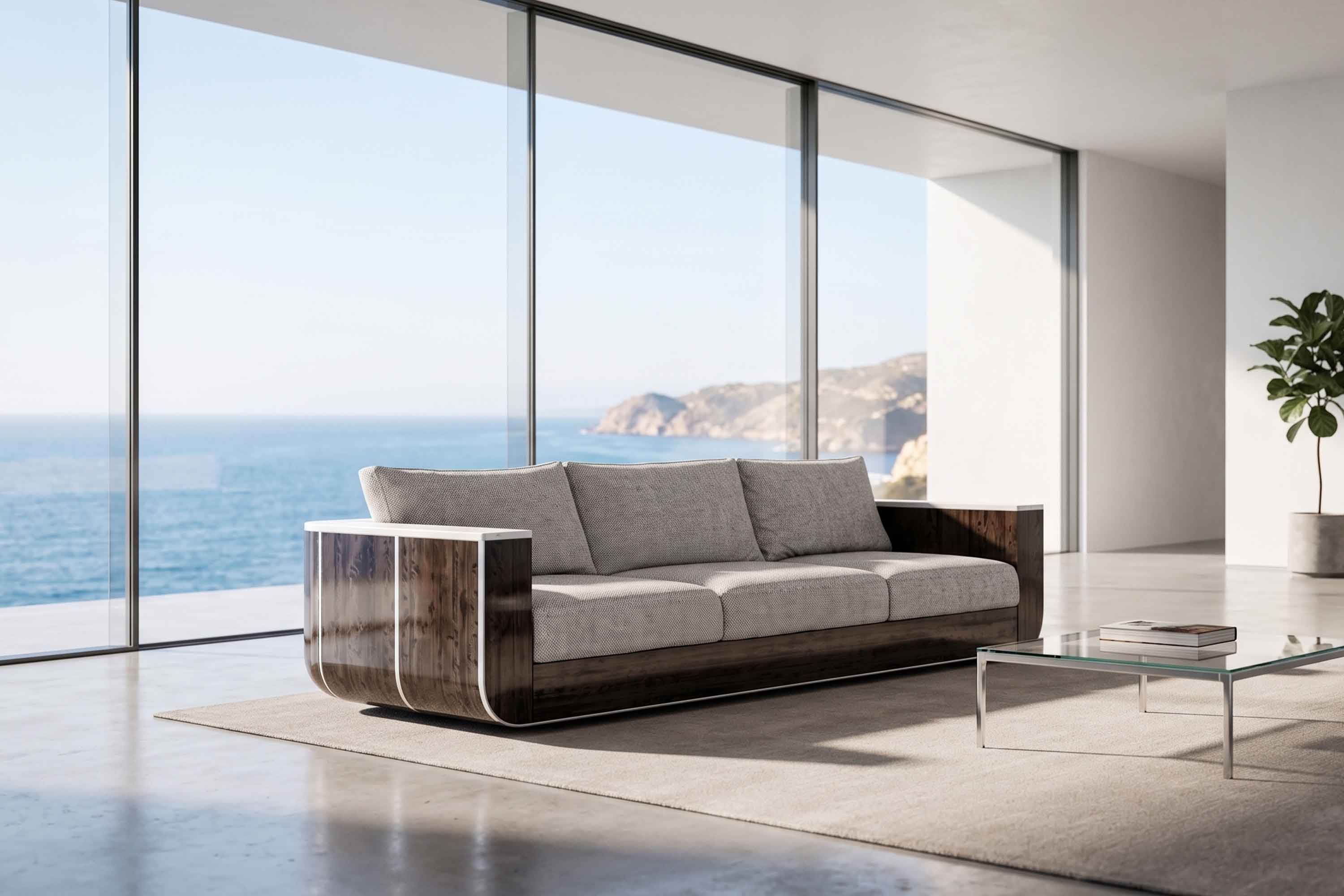 Forte Sofa, Eucalyptus
