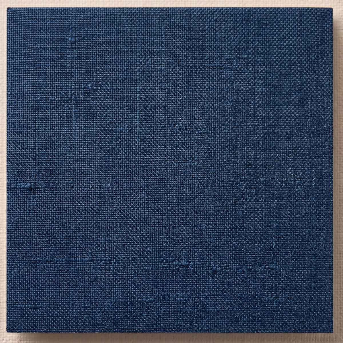 Glazed Linen – Indigo Blue