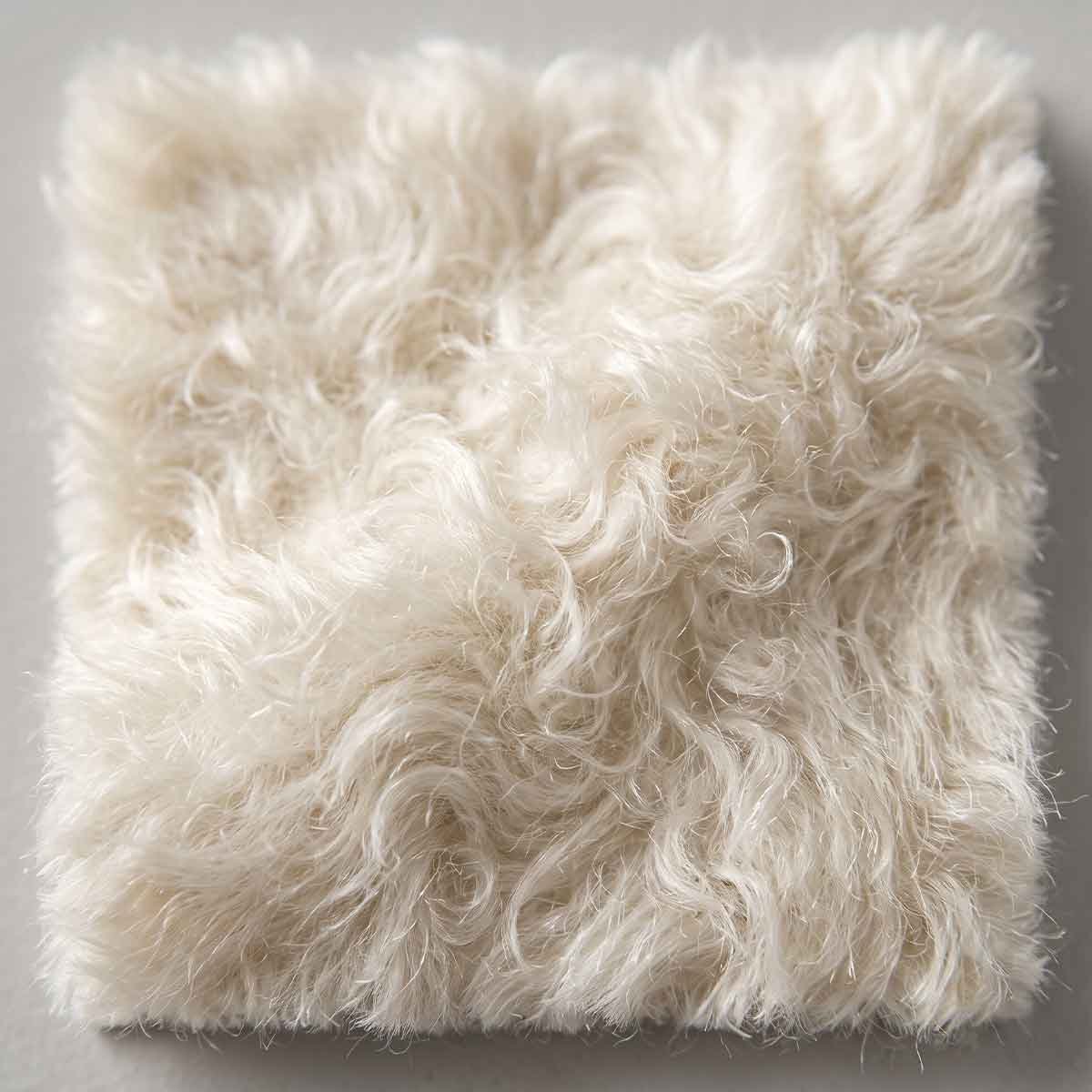 Mohair-Angora – Alabaster White