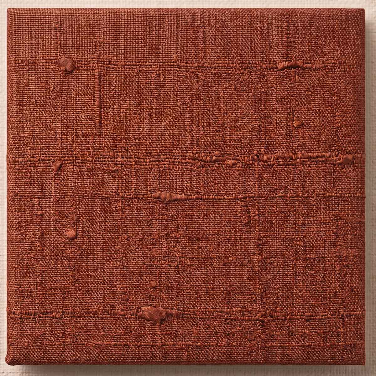 Raw Matka Silk – Terracotta
